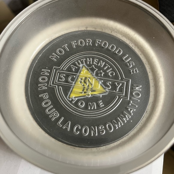 Scentsy Candle Wax Bar Warmer "Believe In Yourself" Electric Cord NEW - Picture 4 of 4